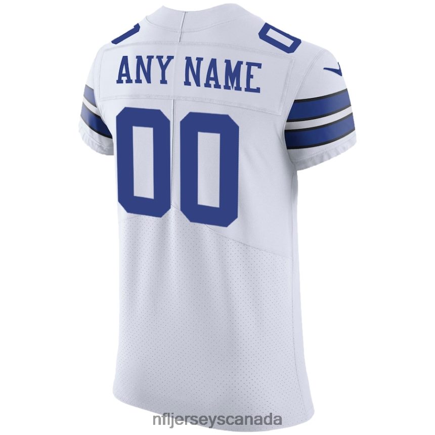 Men Dallas Cowboys Nike White Vapor Untouchable Custom Elite Jersey Clothing NFL TBXFR64947