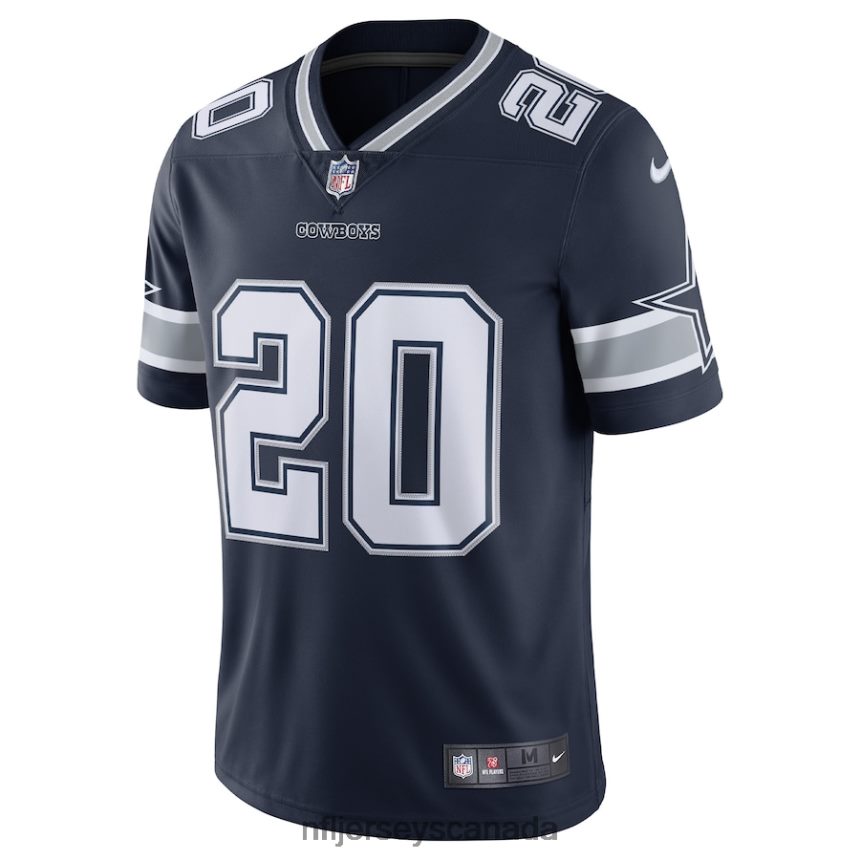 Men Dallas Cowboys Tony Pollard Nike Navy 2020 Vapor Limited Jersey Clothing NFL TBXFR6404