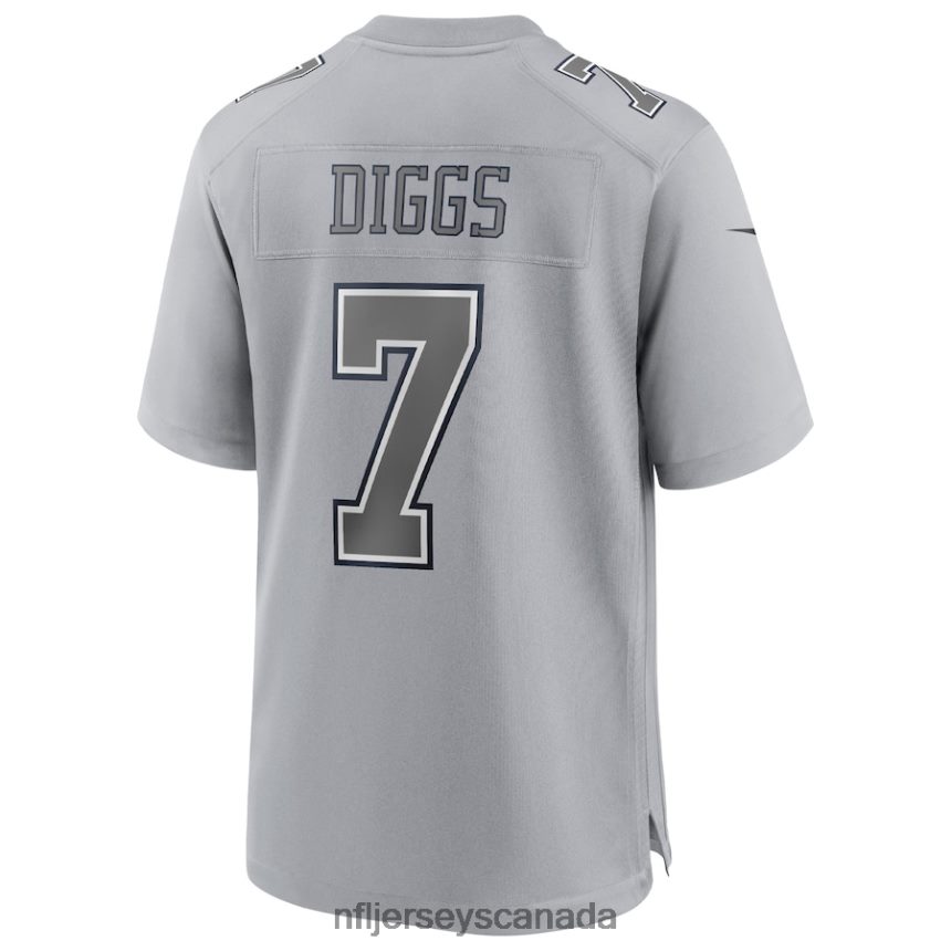 Men Dallas Cowboys Trevon Diggs Nike Gray Atmosphere Fashion Game Jersey Clothing NFL TBXFR63558