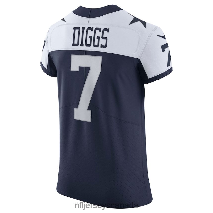 Men Dallas Cowboys Trevon Diggs Nike Navy Alternate Vapor Elite Jersey Clothing NFL TBXFR63672