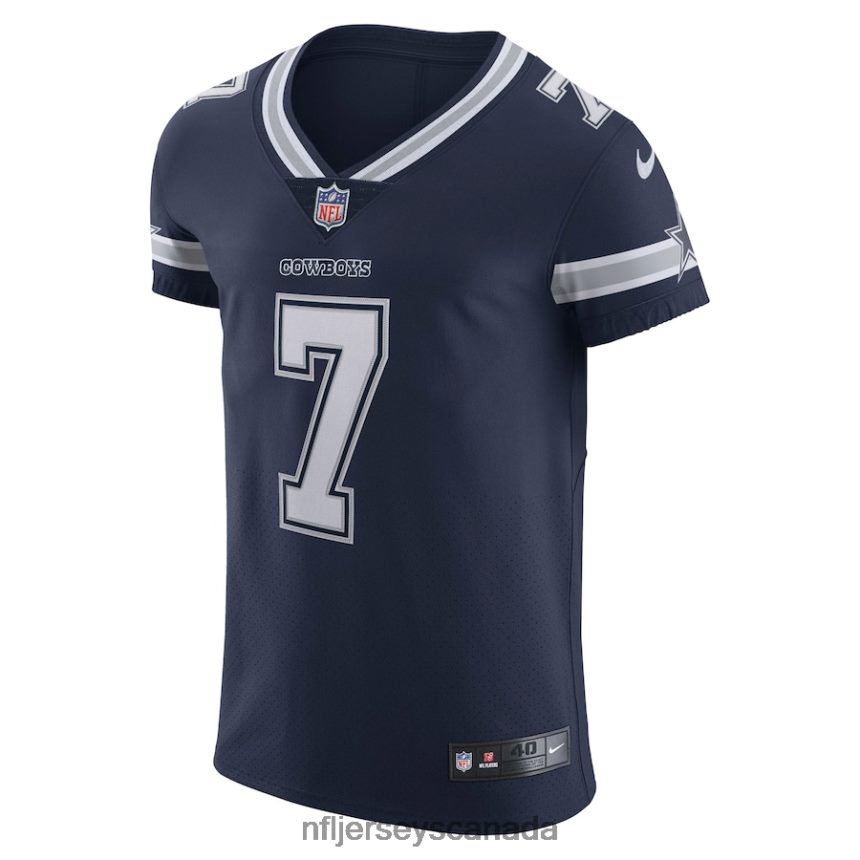 Men Dallas Cowboys Trevon Diggs Nike Navy Vapor Elite Jersey Clothing NFL TBXFR62665