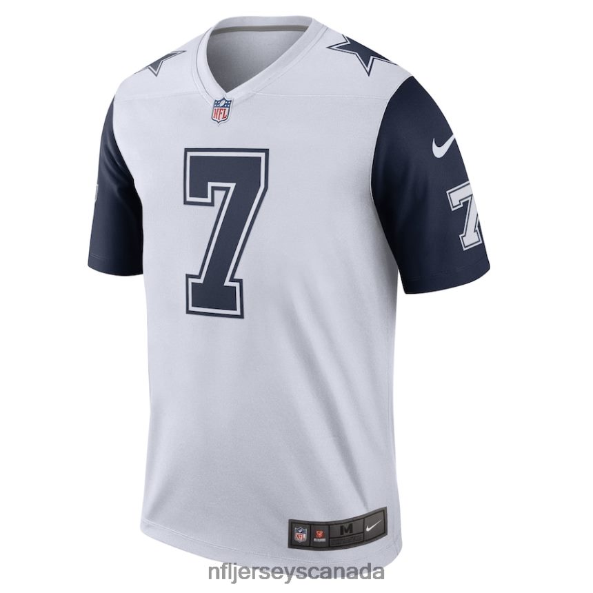 Men Dallas Cowboys Trevon Diggs Nike White Legend Player Jersey Clothing NFL TBXFR63383