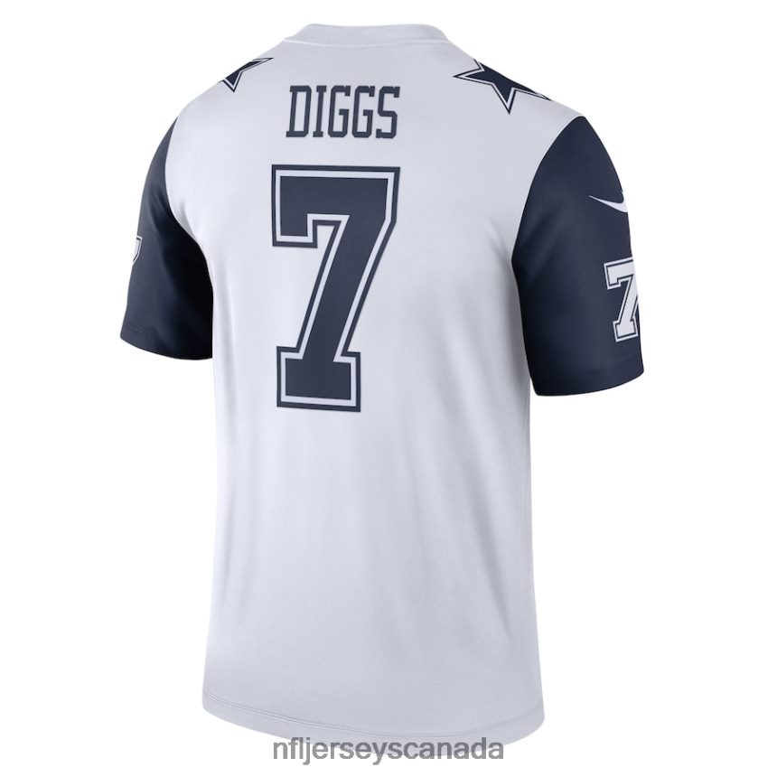 Men Dallas Cowboys Trevon Diggs Nike White Legend Player Jersey Clothing NFL TBXFR63383