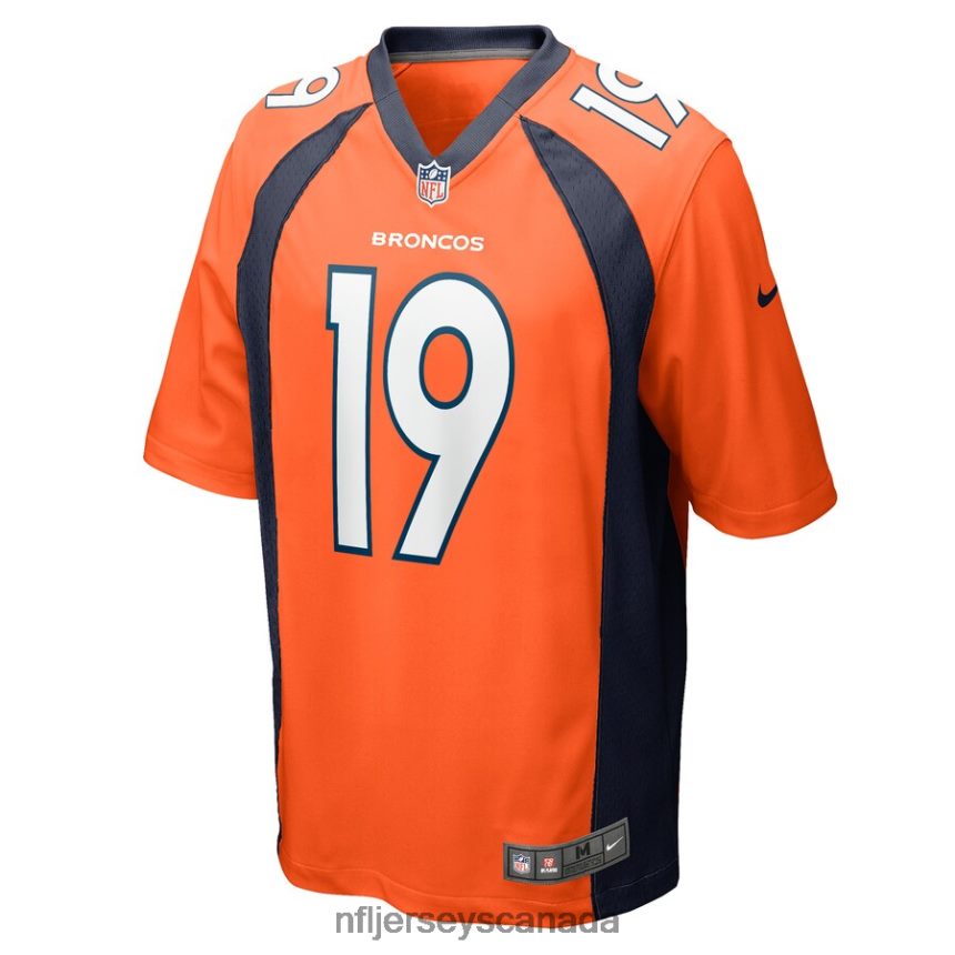Men Denver Broncos Darrius Shepherd Nike Orange Game Player Jersey Clothing NFL TBXFR66356