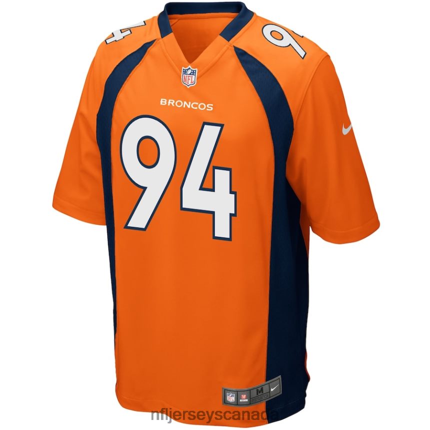 Men Denver Broncos Demarcus Ware Nike Orange Game Jersey Clothing NFL TBXFR65175