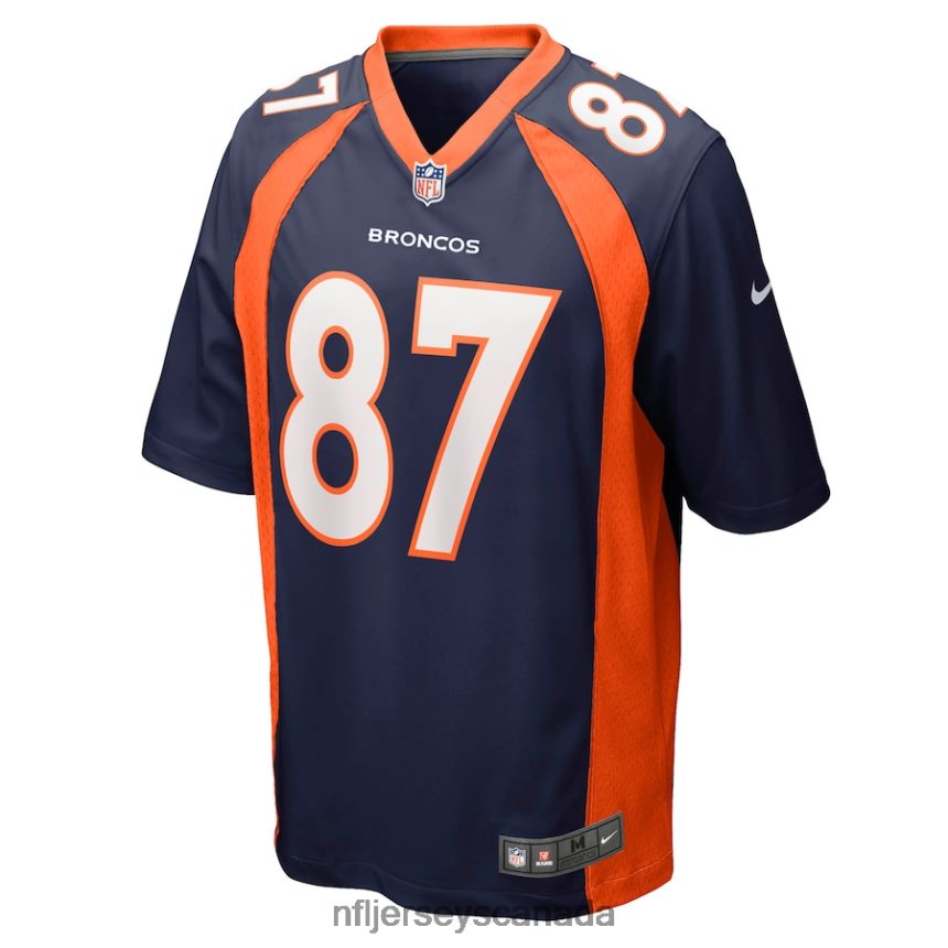 Men Denver Broncos Ed McCaffrey Nike Navy Retired Player Jersey Clothing NFL TBXFR61087