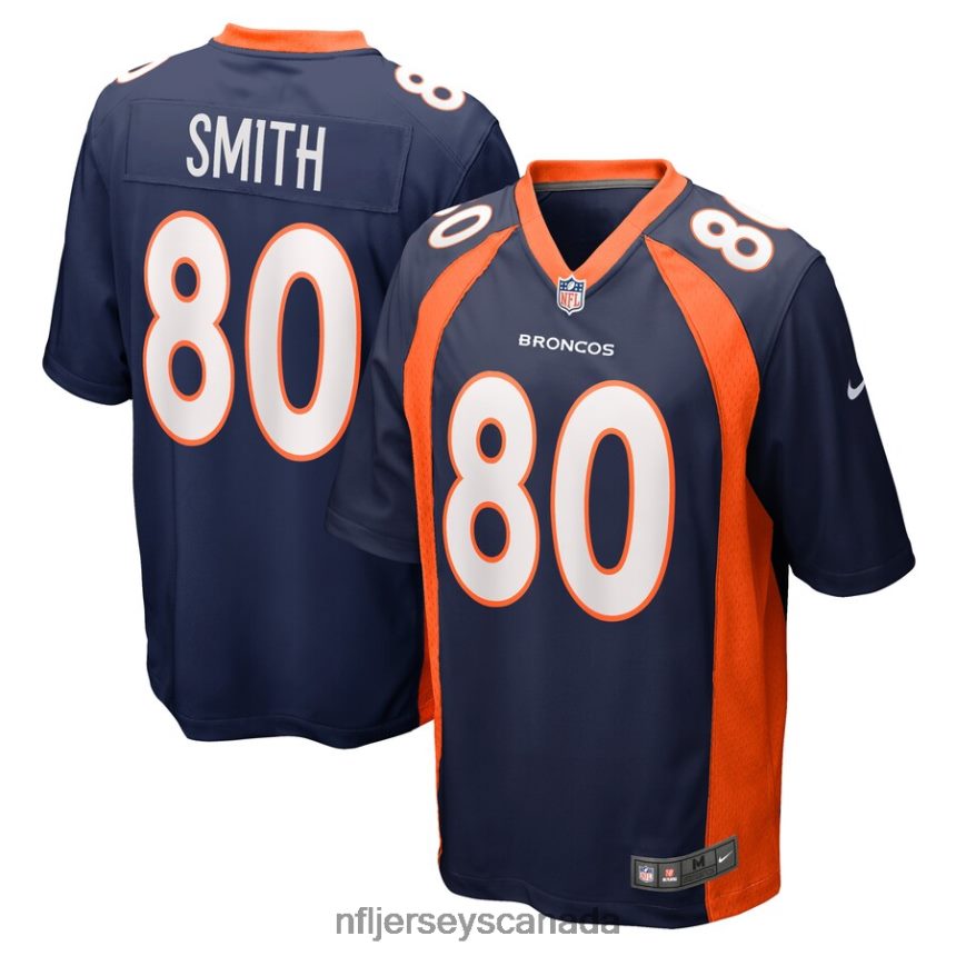 Men Denver Broncos Rod Smith Nike Navy Retired Player Jersey Clothing NFL TBXFR66539