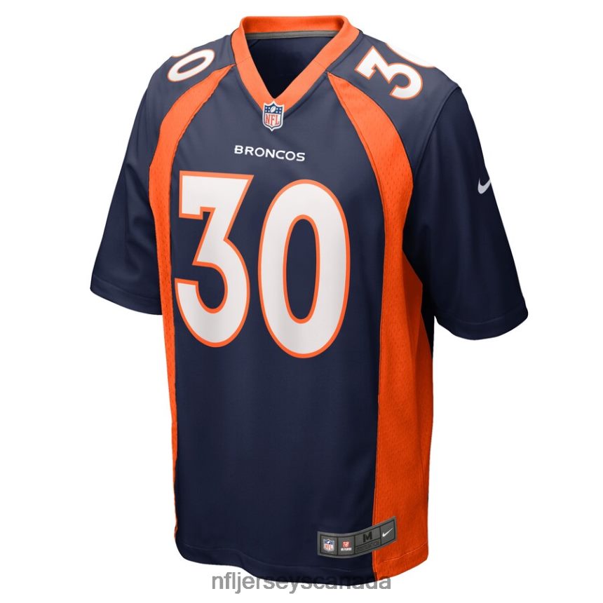 Men Denver Broncos Terrell Davis Nike Navy Retired Player Jersey Clothing NFL TBXFR61147