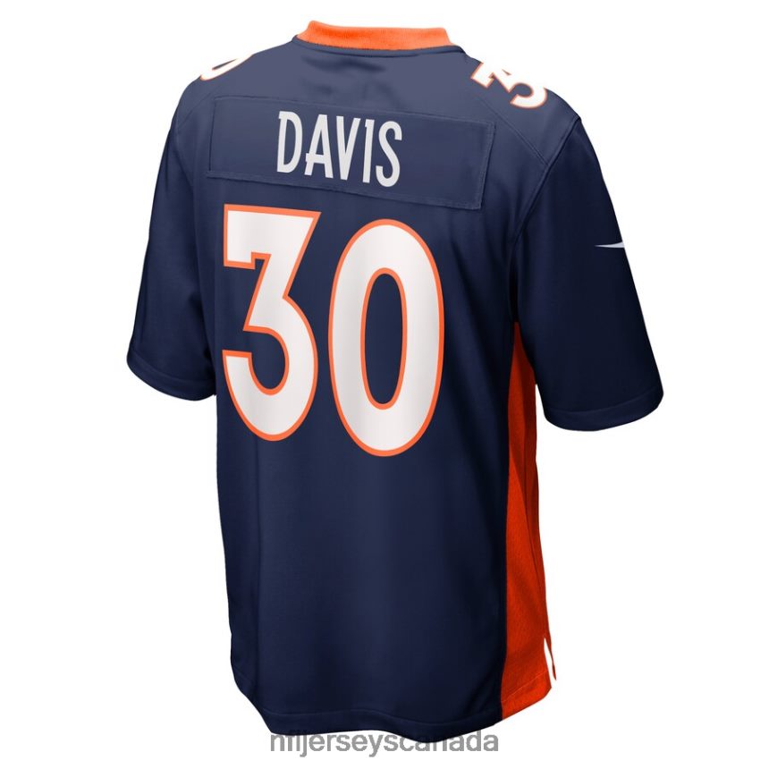 Men Denver Broncos Terrell Davis Nike Navy Retired Player Jersey Clothing NFL TBXFR61147
