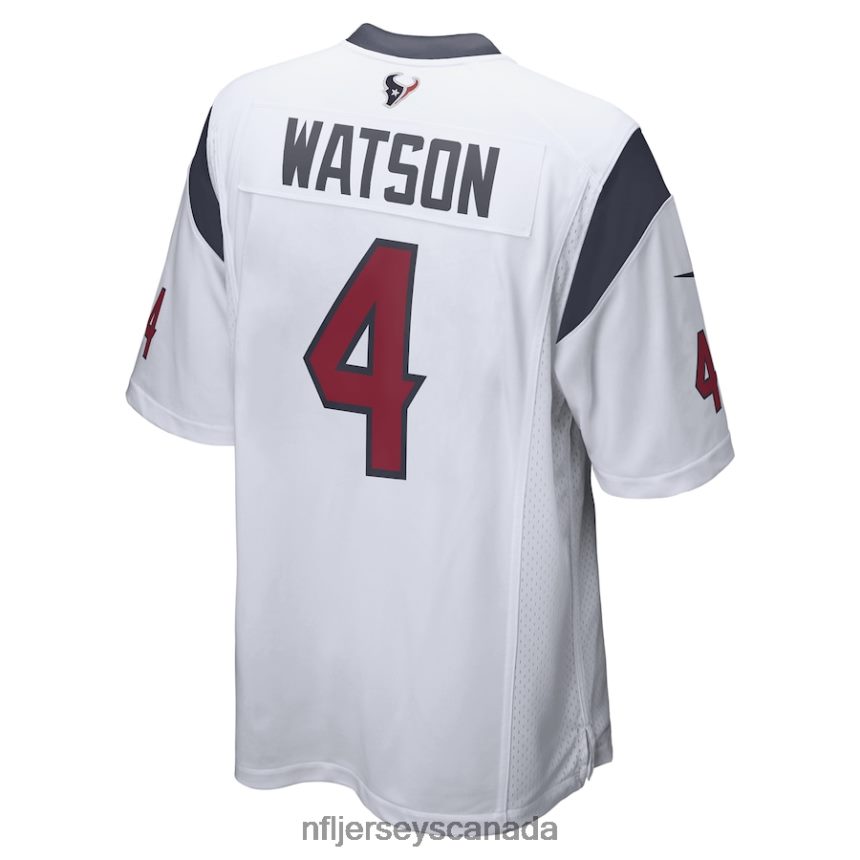 Men Deshaun Watson Houston Texans Nike Player Game Jersey - White Clothing NFL TBXFR61449