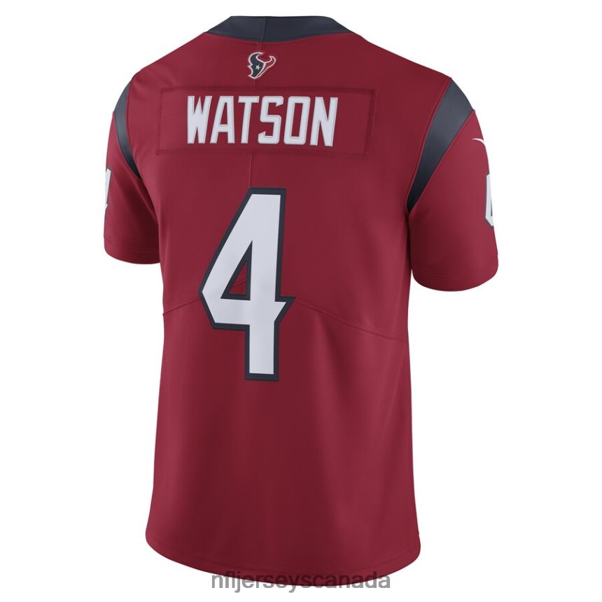 Men Deshaun Watson Houston Texans Nike Vapor Limited Jersey - Red Clothing NFL TBXFR61466