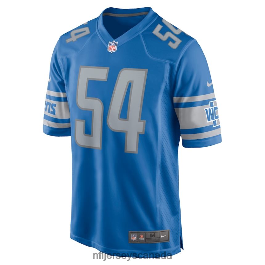 Men Detroit Lions Alim McNeill Nike Blue Game Jersey Clothing NFL TBXFR66856