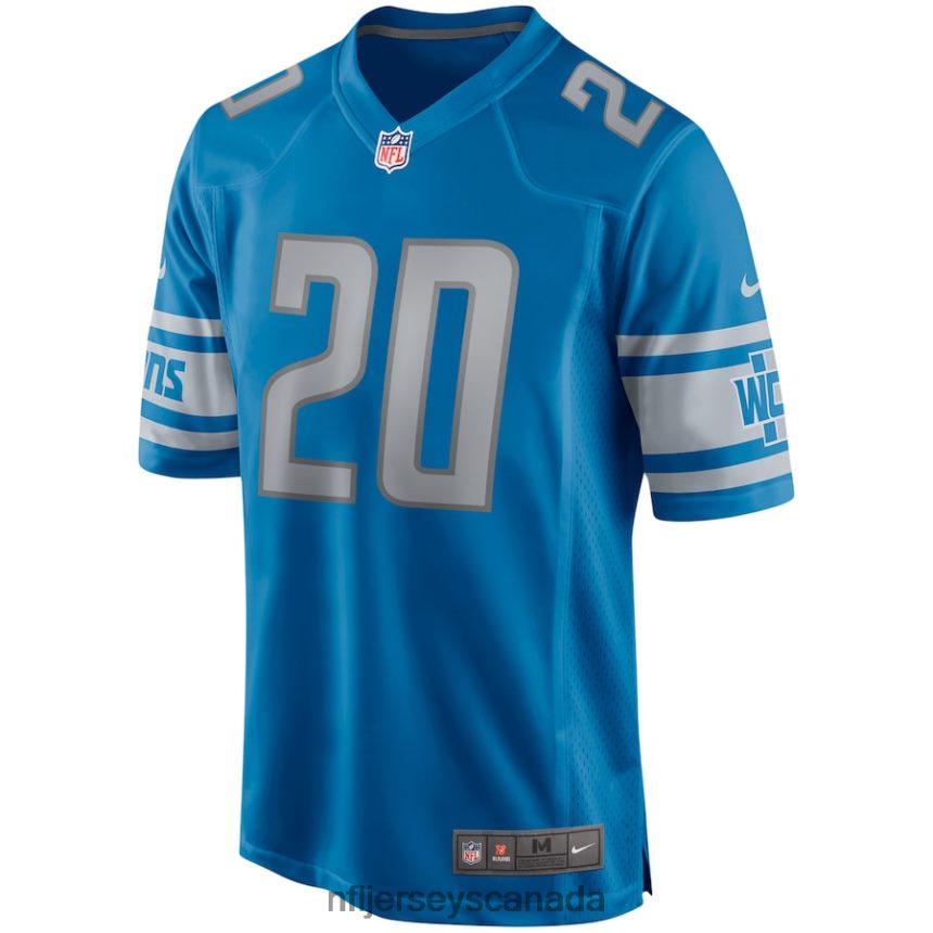 Men Detroit Lions Billy Sims Nike Blue Game Retired Player Jersey Clothing NFL TBXFR61813