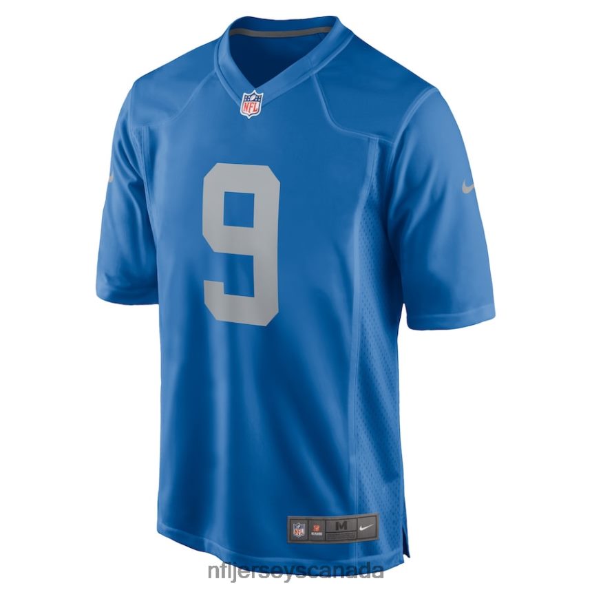 Men Detroit Lions Jameson Williams Nike Blue Alternate Player Game Jersey Clothing NFL TBXFR63138