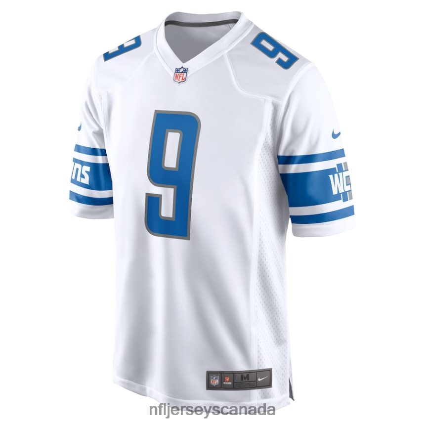 Men Detroit Lions Jameson Williams Nike White Player Game Jersey Clothing NFL TBXFR6317