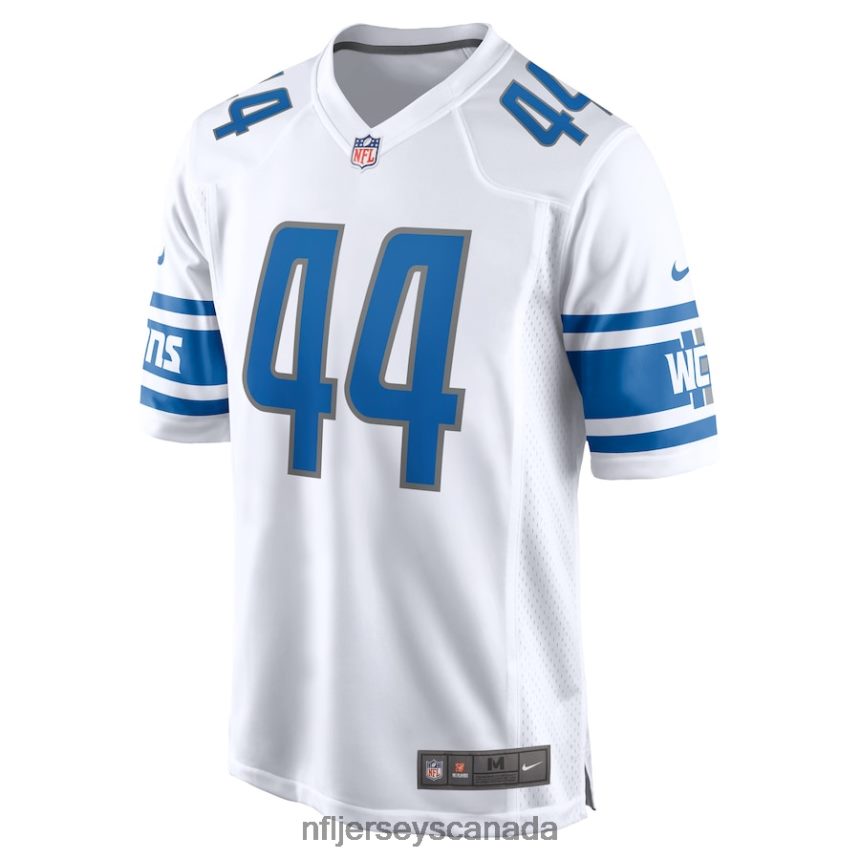 Men Detroit Lions Malcolm Rodriguez Nike White Game Player Jersey Clothing NFL TBXFR6818