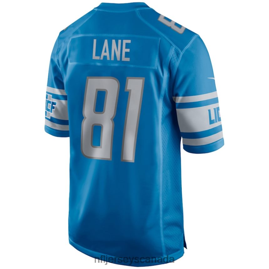 Men Detroit Lions Night Train Lane Nike Blue Game Retired Player Jersey Clothing NFL TBXFR63869
