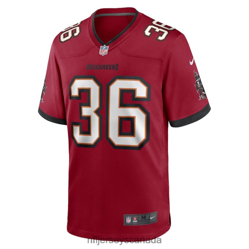 Men Don Gardner Tampa Bay Buccaneers Nike Red Game Player Jersey Clothing NFL TBXFR64524