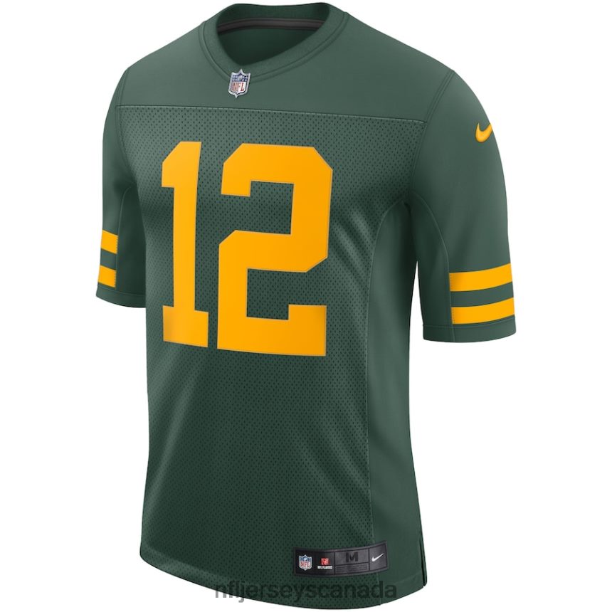 Men Green Bay Packers Aaron Rodgers Nike Green Alternate Vapor Limited Player Jersey Clothing NFL TBXFR61883