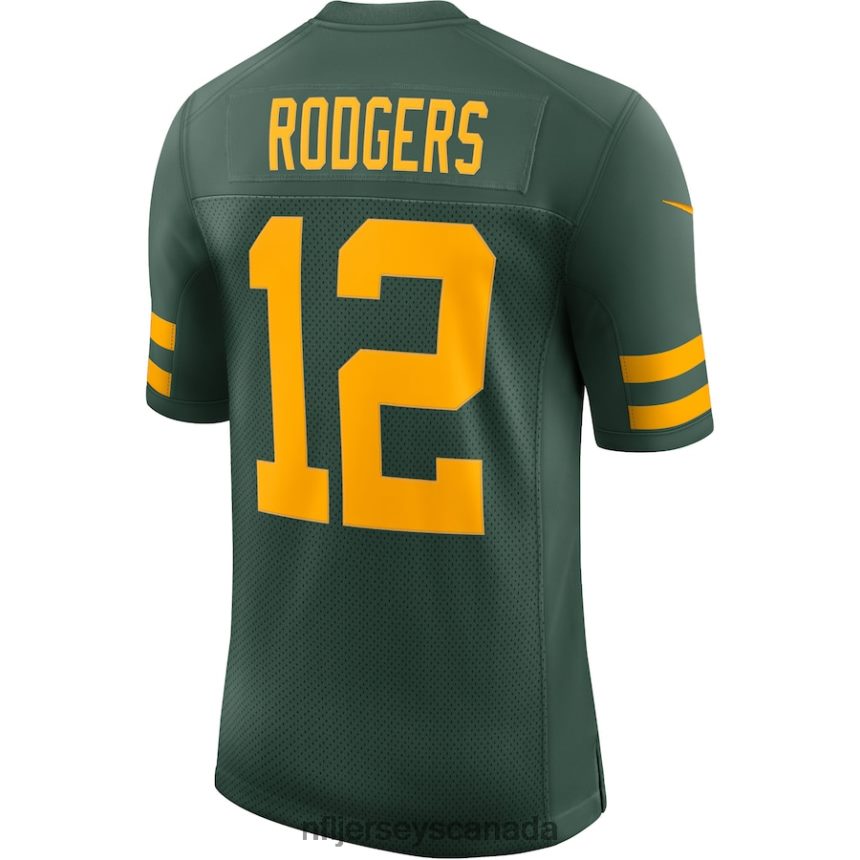 Men Green Bay Packers Aaron Rodgers Nike Green Alternate Vapor Limited Player Jersey Clothing NFL TBXFR61883