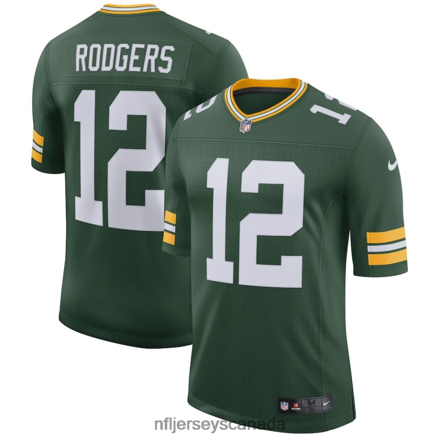 Men Green Bay Packers Aaron Rodgers Nike Green Classic Limited Player Jersey Clothing NFL TBXFR6183