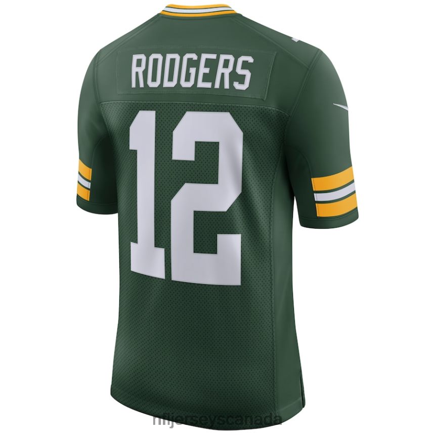 Men Green Bay Packers Aaron Rodgers Nike Green Classic Limited Player Jersey Clothing NFL TBXFR6183