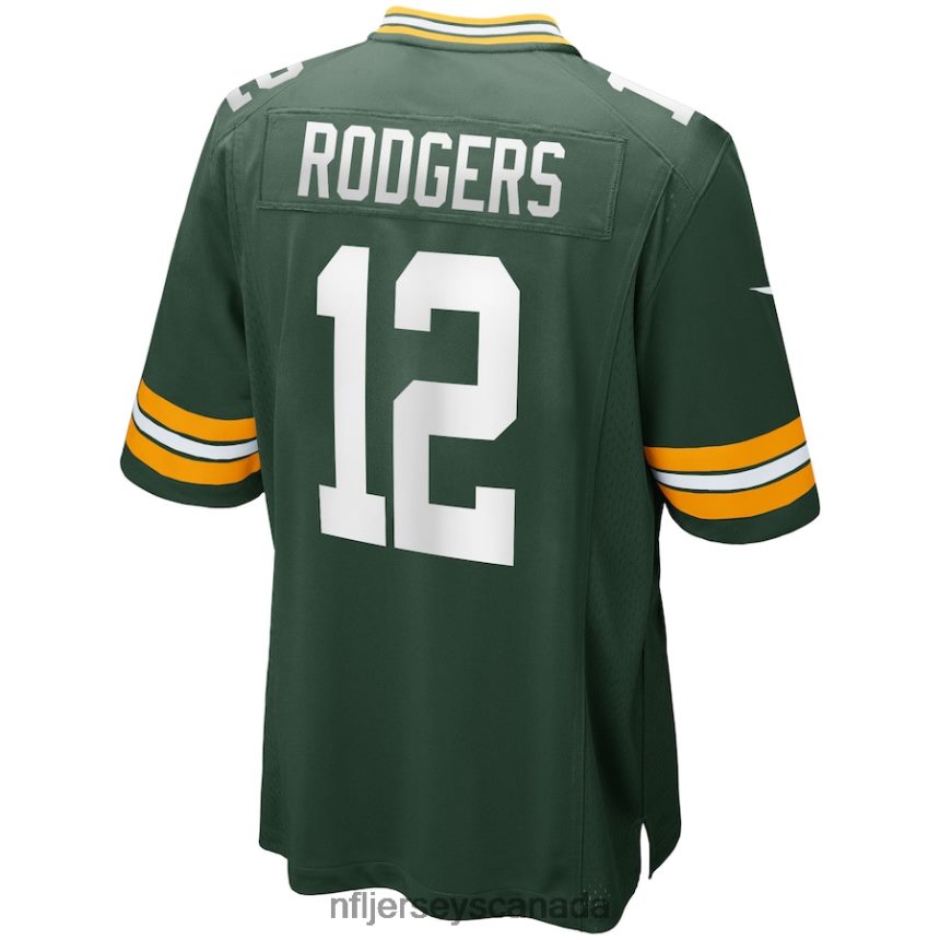 Men Green Bay Packers Aaron Rodgers Nike Green Game Player Jersey Clothing NFL TBXFR680