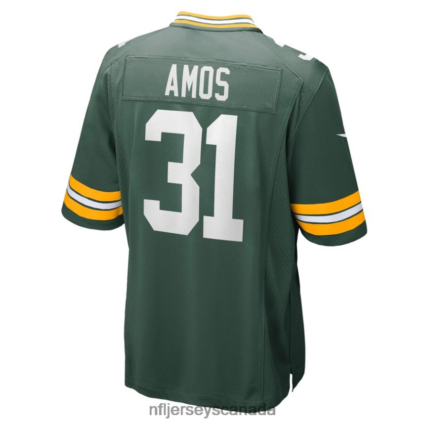 Men Green Bay Packers Adrian Amos Nike Green Game Jersey Clothing NFL TBXFR64201