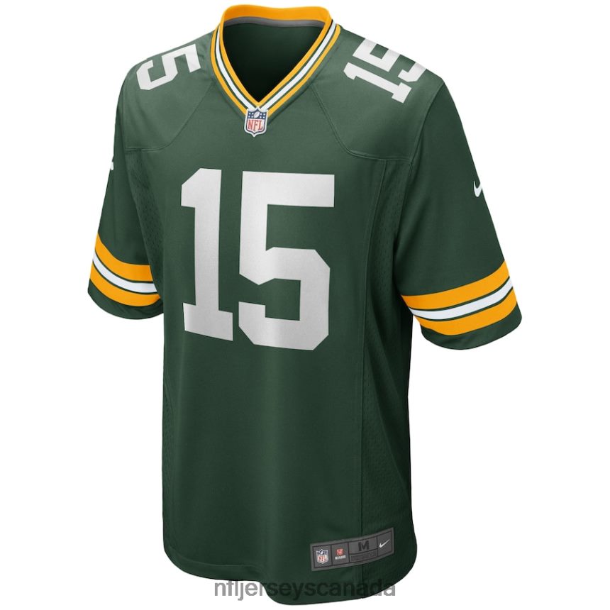 Men Green Bay Packers Bart Starr Nike Green Game Retired Player Jersey Clothing NFL TBXFR6542