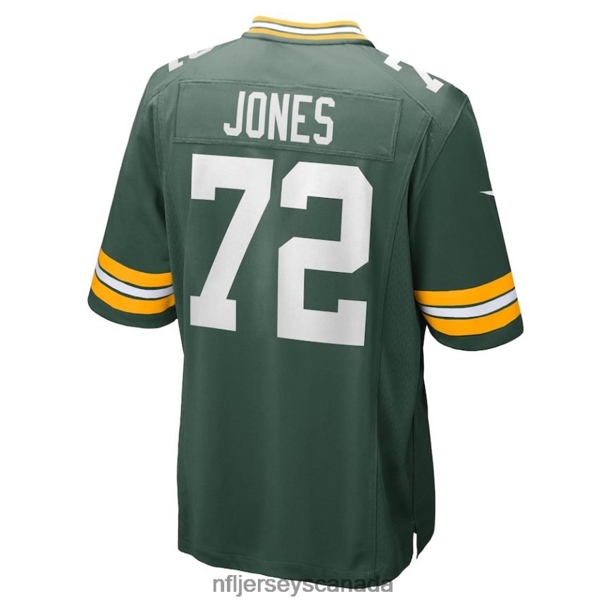 Men Green Bay Packers Caleb Jones Nike Green Game Player Jersey Clothing NFL TBXFR65639