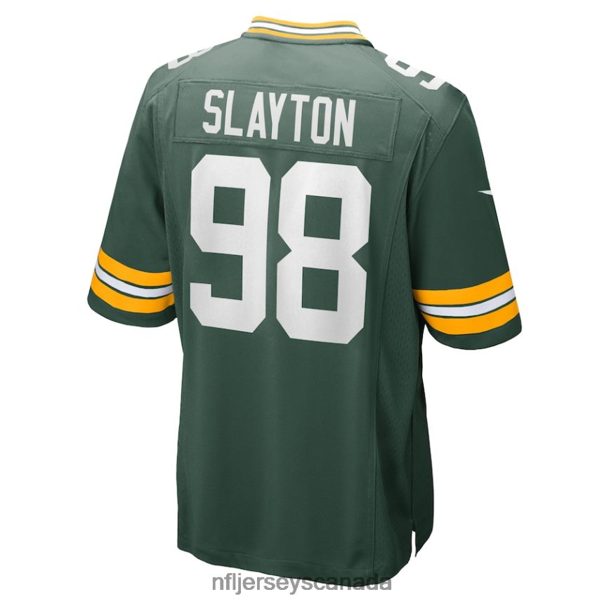 Men Green Bay Packers Chris Slayton Nike Green Game Player Jersey Clothing NFL TBXFR67096