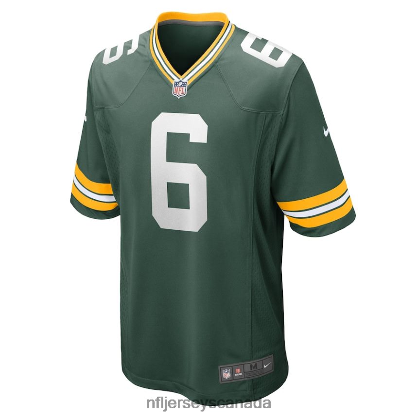 Men Green Bay Packers Dallin Leavitt Nike Green Game Player Jersey Clothing NFL TBXFR64361