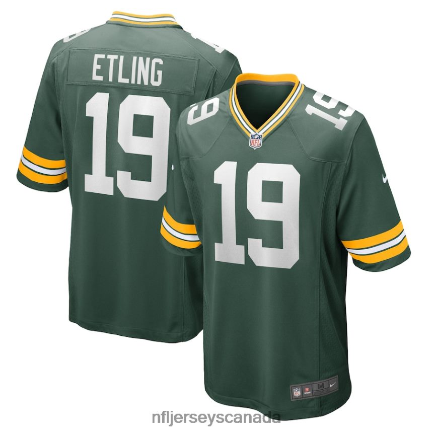 Men Green Bay Packers Danny Etling Nike Green Game Player Jersey Clothing NFL TBXFR66424