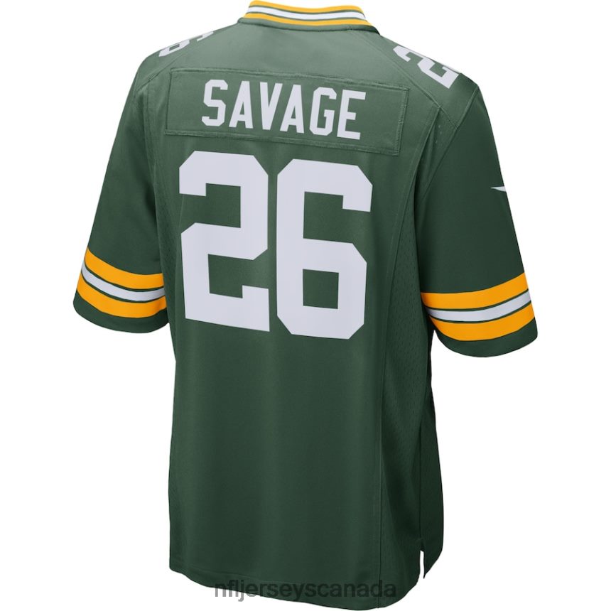 Men Green Bay Packers Darnell Savage Nike Green Game Jersey Clothing NFL TBXFR61798