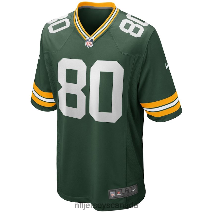 Men Green Bay Packers Donald Driver Nike Green Game Retired Player Jersey Clothing NFL TBXFR61842