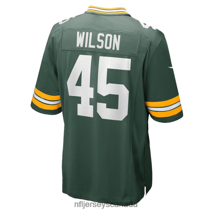 Men Green Bay Packers Eric Wilson Nike Green Home Game Player Jersey Clothing NFL TBXFR64437