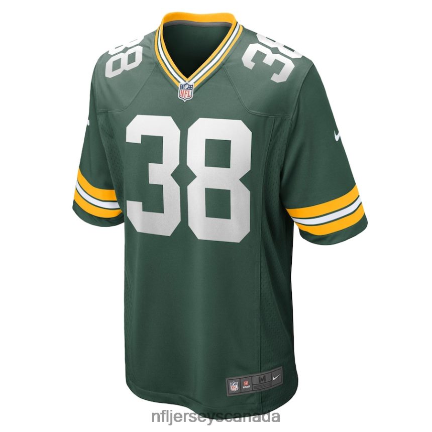 Men Green Bay Packers Innis Gaines Nike Green Game Jersey Clothing NFL TBXFR64360