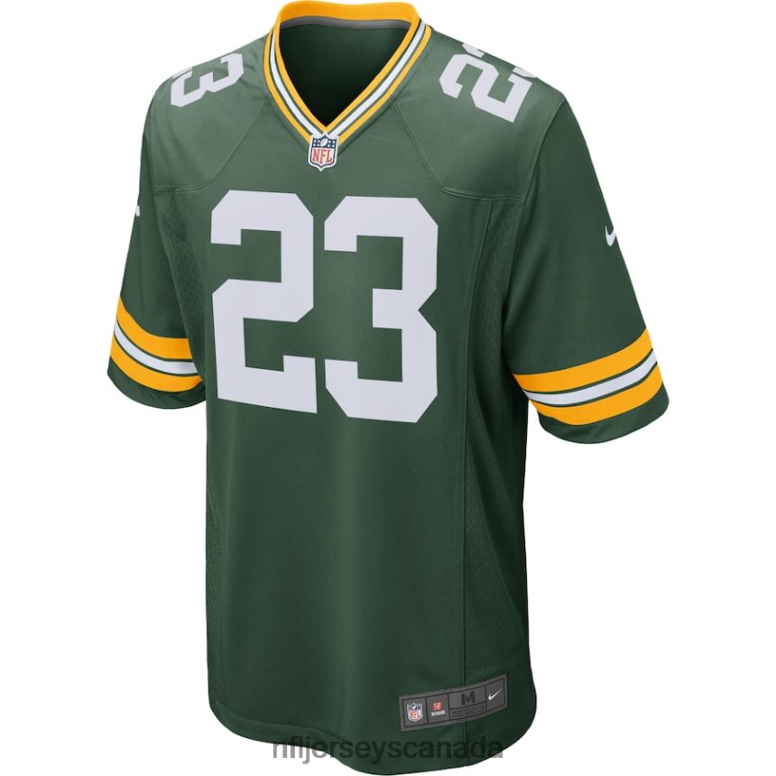 Men Green Bay Packers Jaire Alexander Nike Green Game Jersey Clothing NFL TBXFR6108