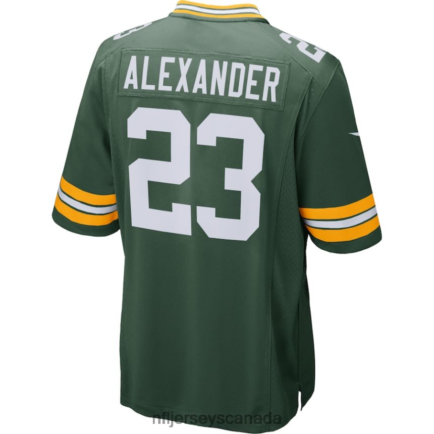 Men Green Bay Packers Jaire Alexander Nike Green Game Jersey Clothing NFL TBXFR6108