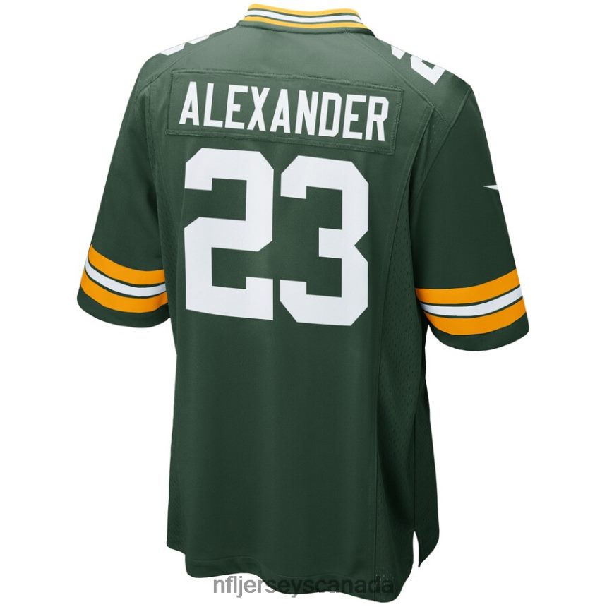 Men Green Bay Packers Jaire Alexander Nike Green Game Player Jersey Clothing NFL TBXFR64836