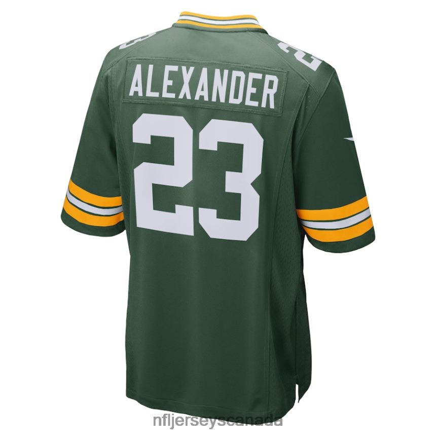 Men Green Bay Packers Jaire Alexander Nike Green Game Team Jersey Clothing NFL TBXFR63764