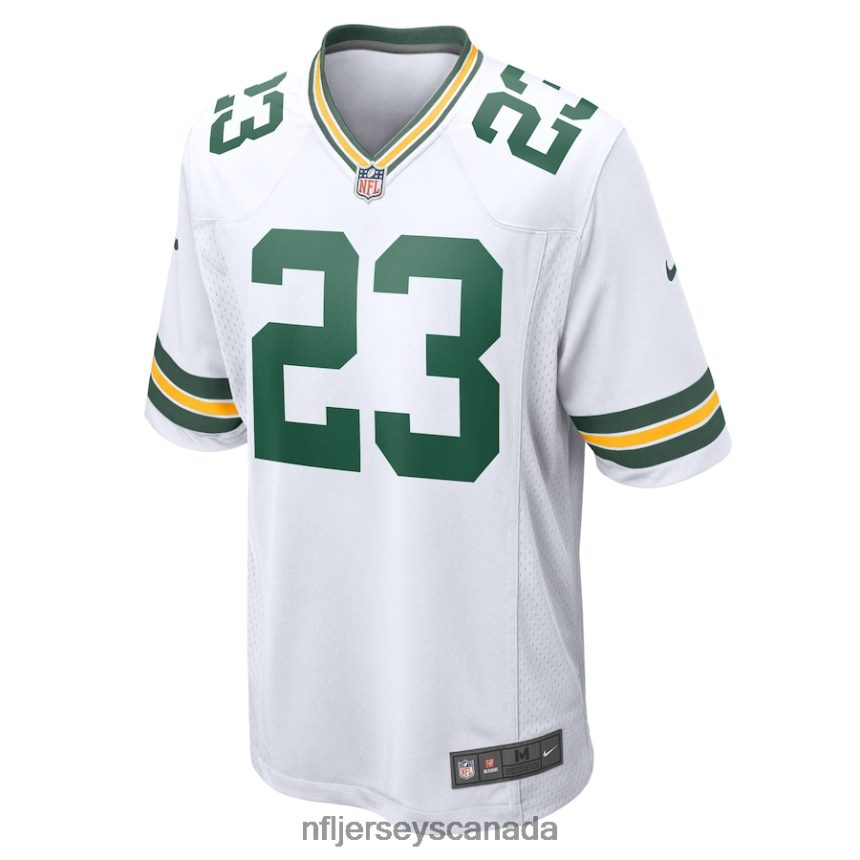 Men Green Bay Packers Jaire Alexander Nike White Game Player Jersey Clothing NFL TBXFR61352