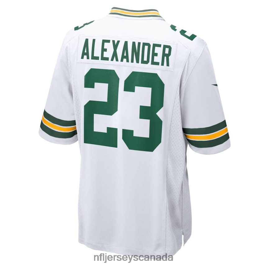 Men Green Bay Packers Jaire Alexander Nike White Game Player Jersey Clothing NFL TBXFR61352