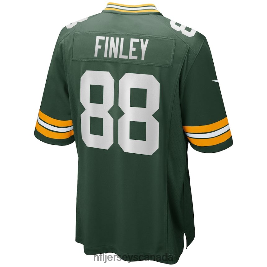 Men Green Bay Packers Jermichael Finley Nike Green Game Retired Player Jersey Clothing NFL TBXFR64743