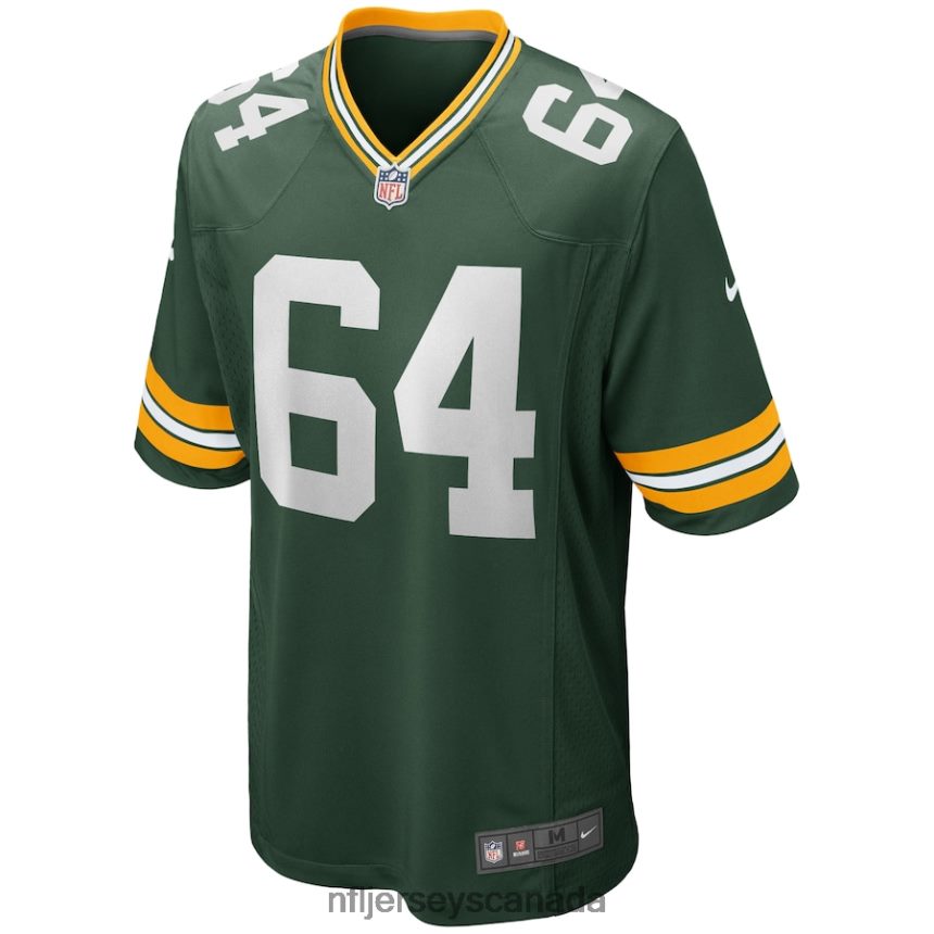 Men Green Bay Packers Jerry Kramer Nike Green Game Retired Player Jersey Clothing NFL TBXFR64349