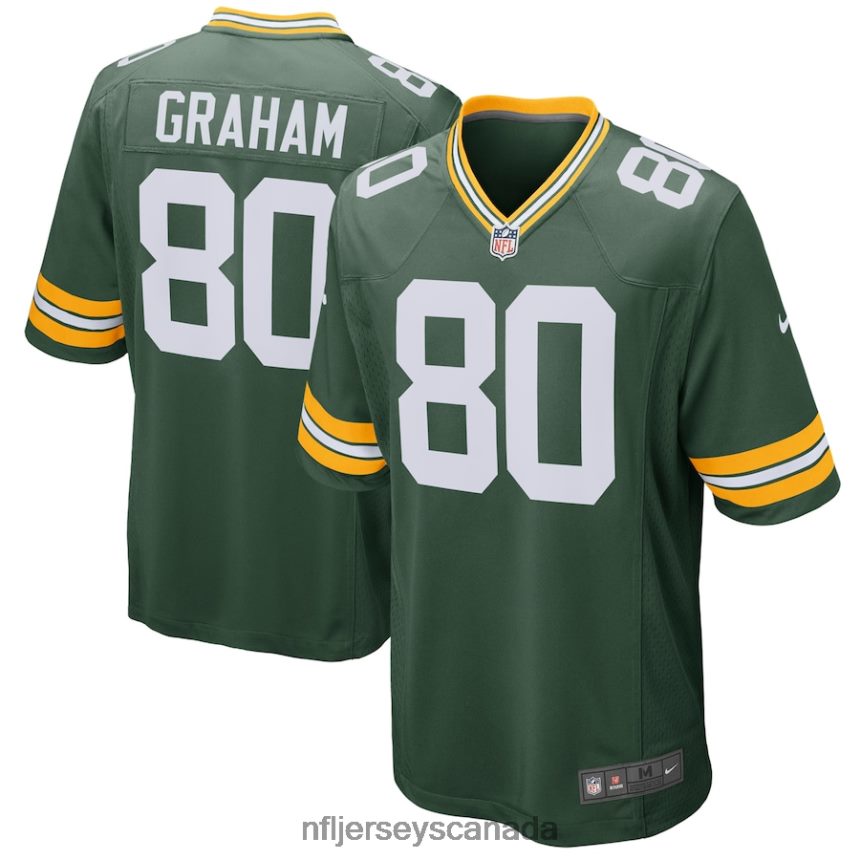 Men Green Bay Packers Jimmy Graham Nike Green Game Jersey Clothing NFL TBXFR63938