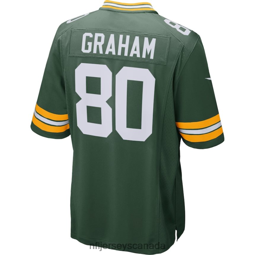 Men Green Bay Packers Jimmy Graham Nike Green Game Jersey Clothing NFL TBXFR63938