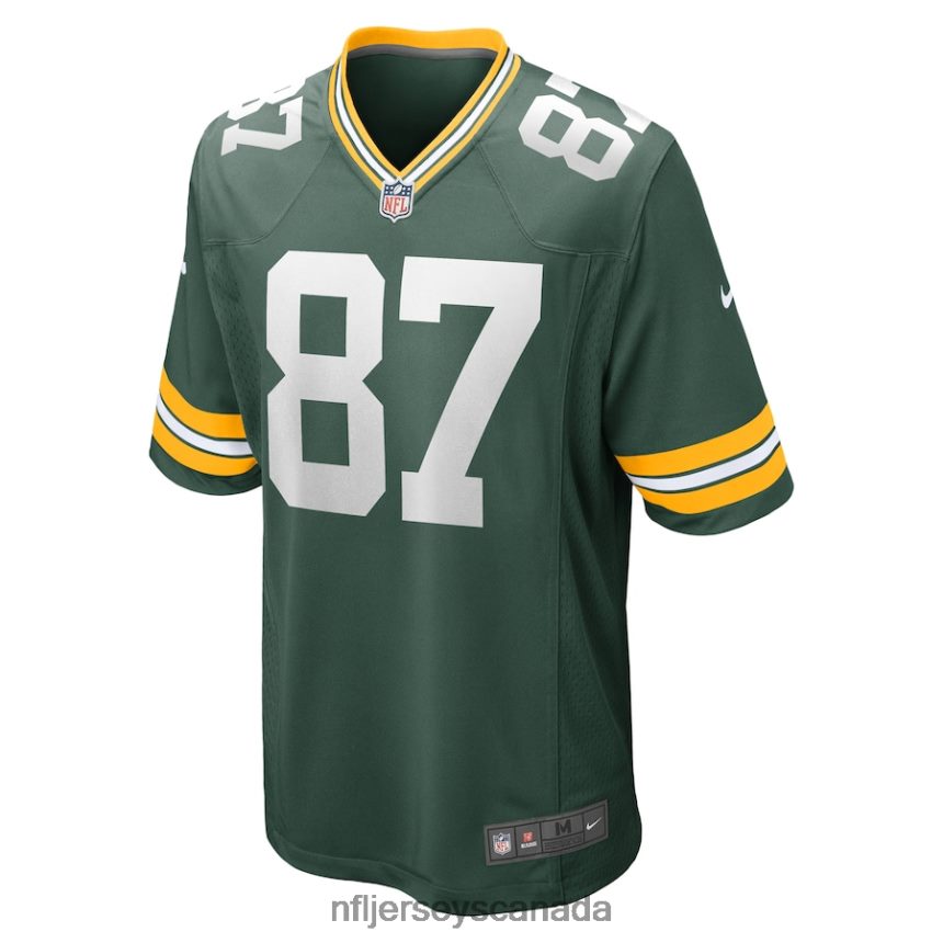 Men Green Bay Packers Jordy Nelson Nike Green Retired Game Jersey Clothing NFL TBXFR6554