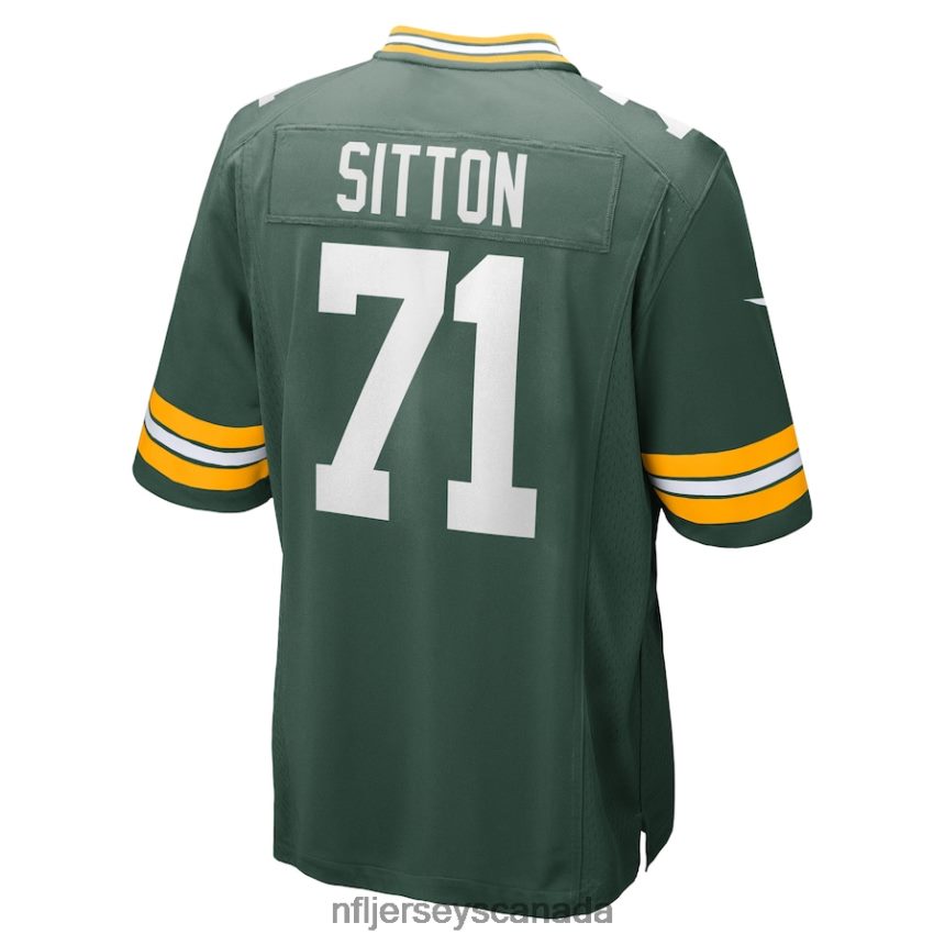 Men Green Bay Packers Josh Sitton Nike Green Retired Game Jersey Clothing NFL TBXFR64885