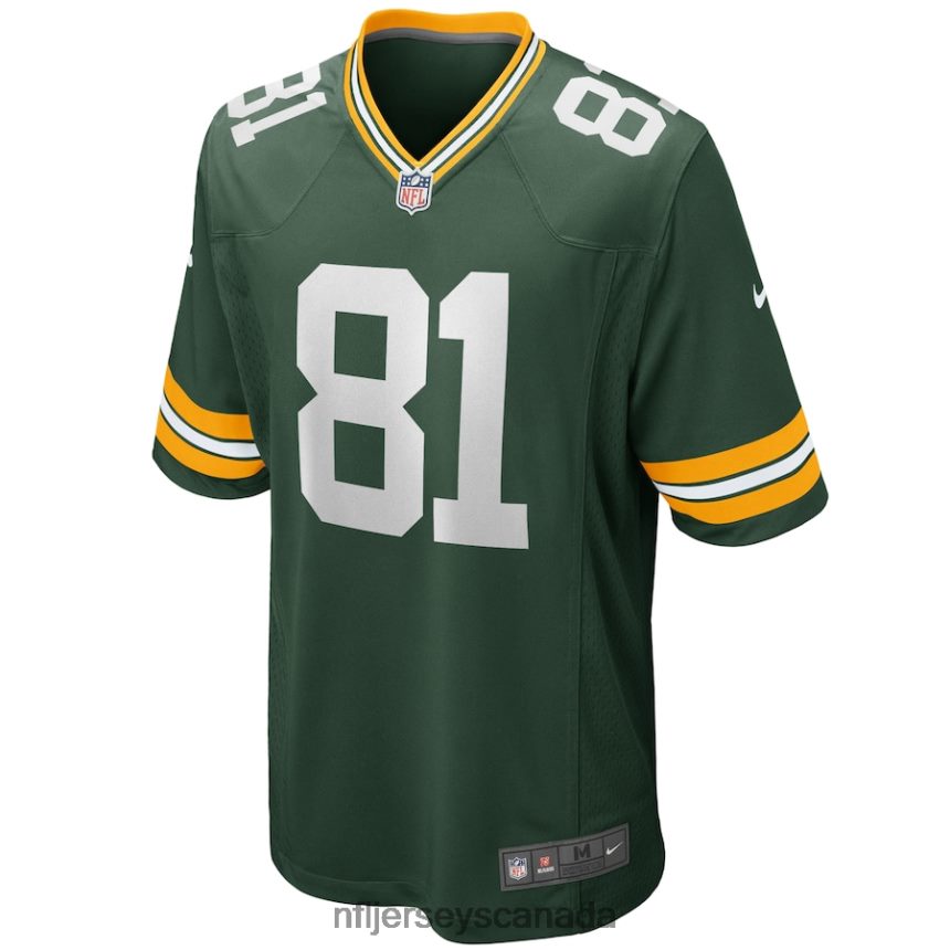 Men Green Bay Packers Josiah Deguara Nike Green Player Game Jersey Clothing NFL TBXFR62836